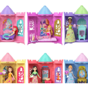 Disney Princess JBL39 Tower Surprise Small Dolls & Stacking Playsets